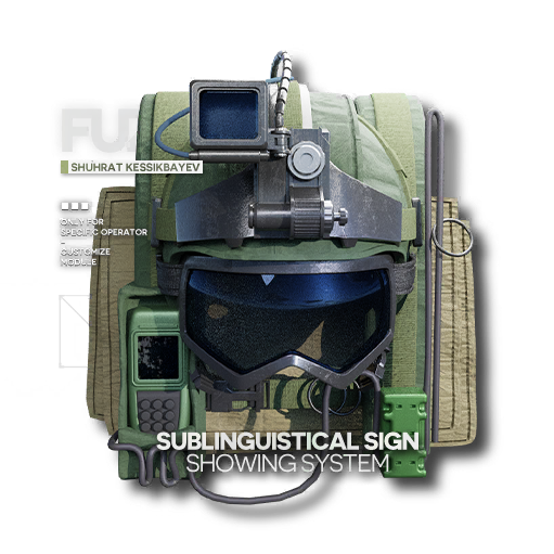 Sublinguistical Sign Showing System