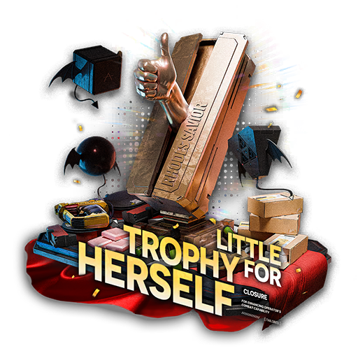 Little Trophy for Herself