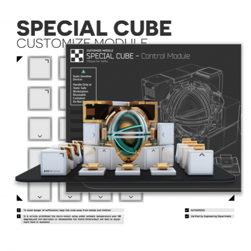 Rubik's Cube Pendant