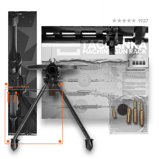 Machinegun Rack